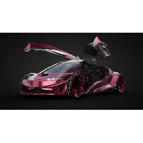 3D Future Car 6